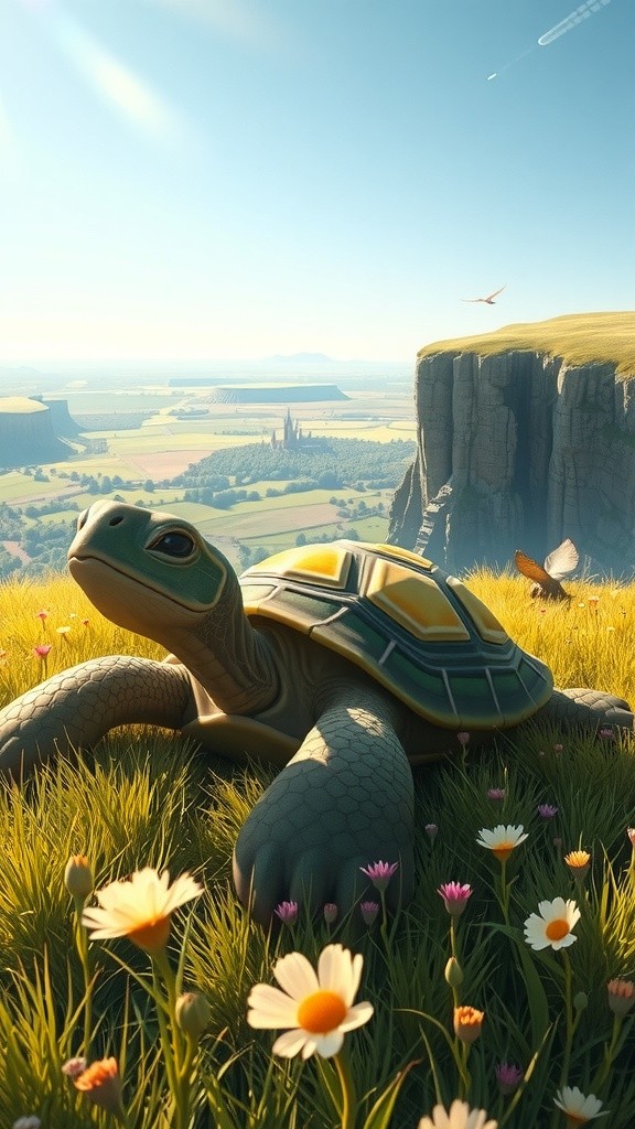 The Turtle Who Learned to Fly