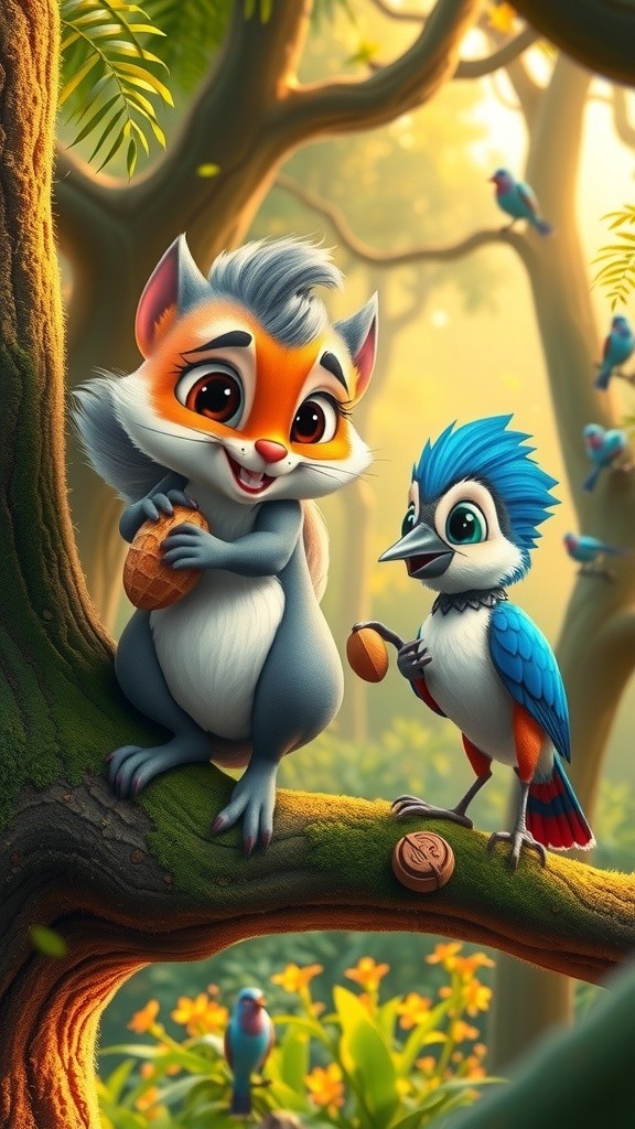 The Sharing Squirrel