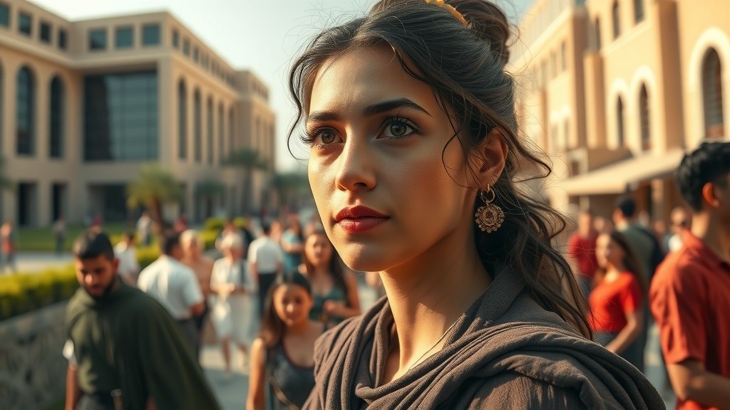 Reunion at University: Layan and Taleen Meet Again