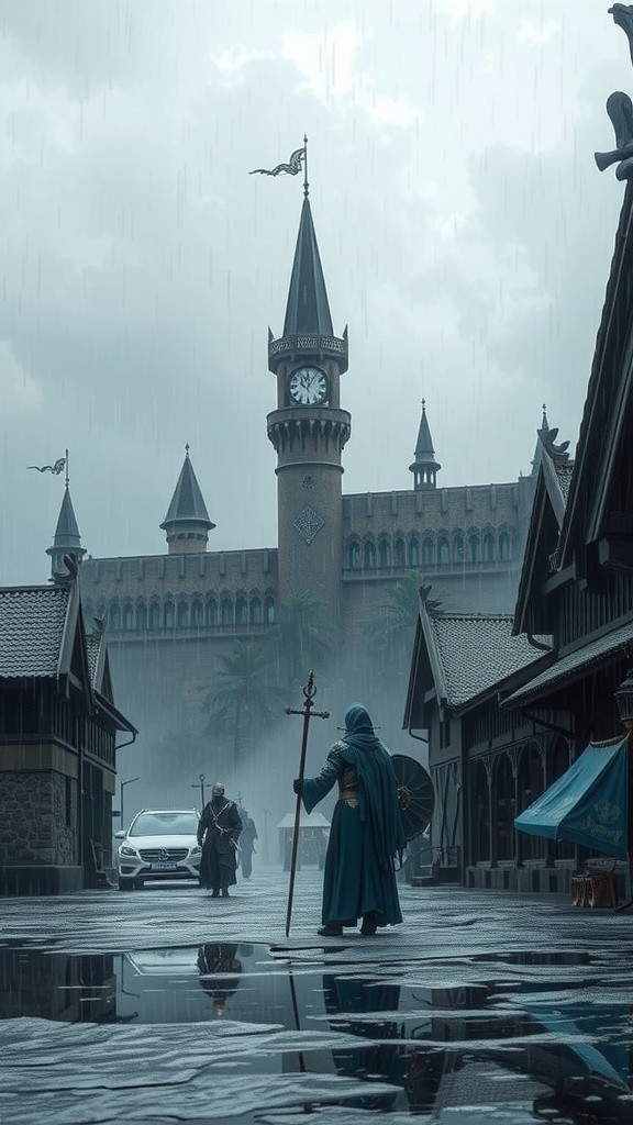 Payung Ajaib di Kota Mendung