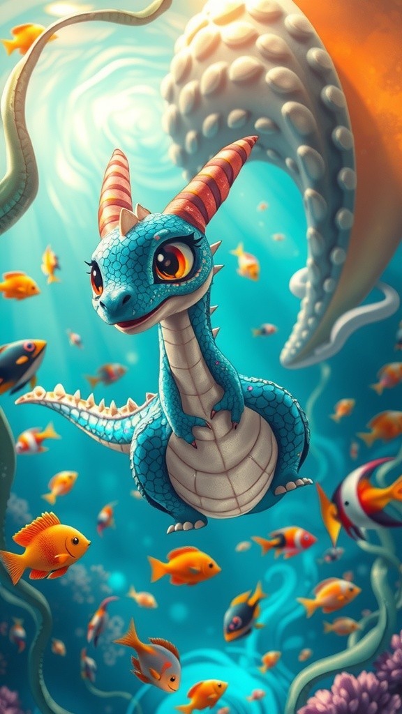 Fin the Kindhearted Mermaid