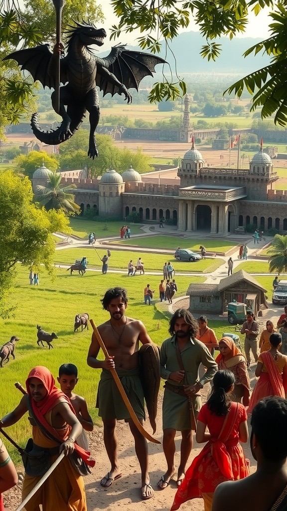 Make a Video of Lord Krishna