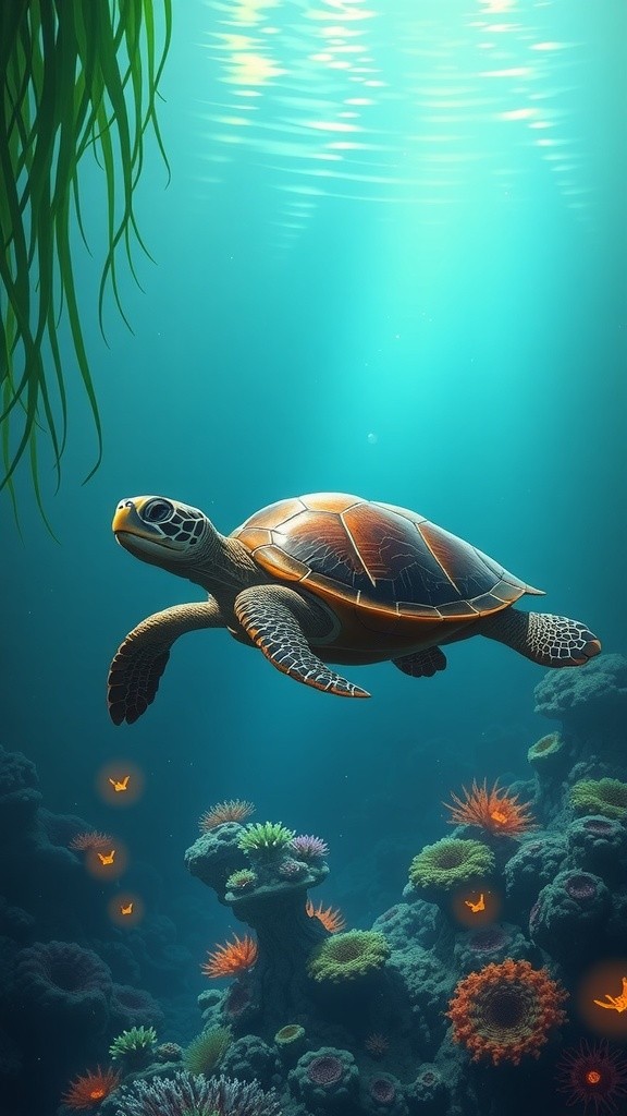 Underwater Adventures of Anas the Turtle