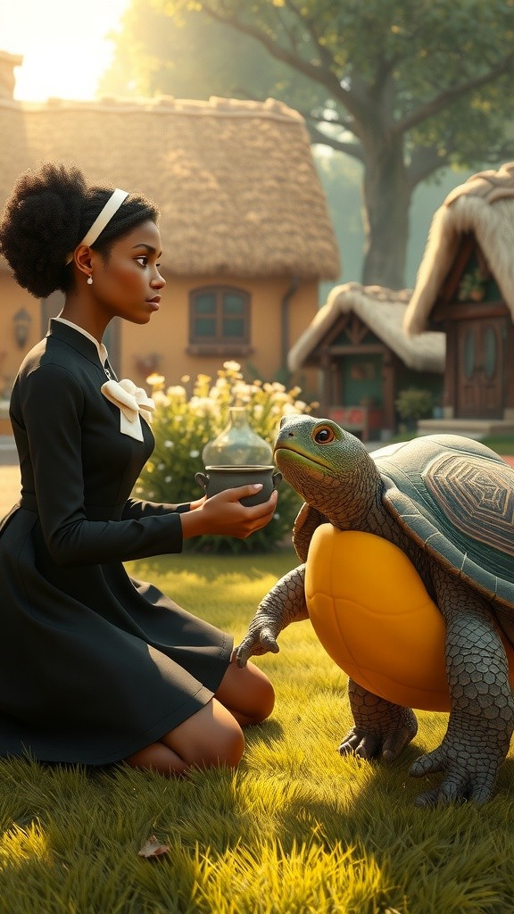 The Greedy Tortoise and the Endless Porridge