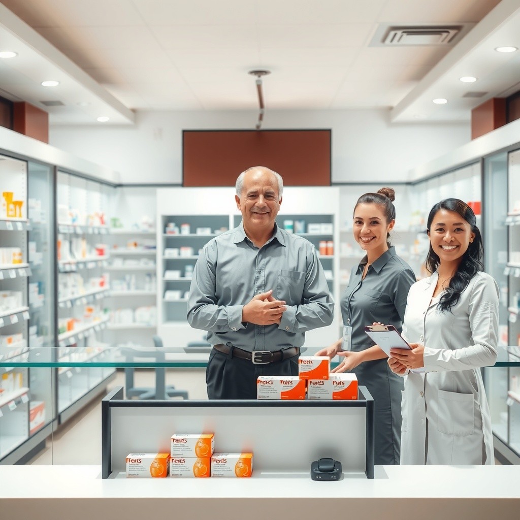 Pharmacy Dispensing Bicalutamide and Antibiotics