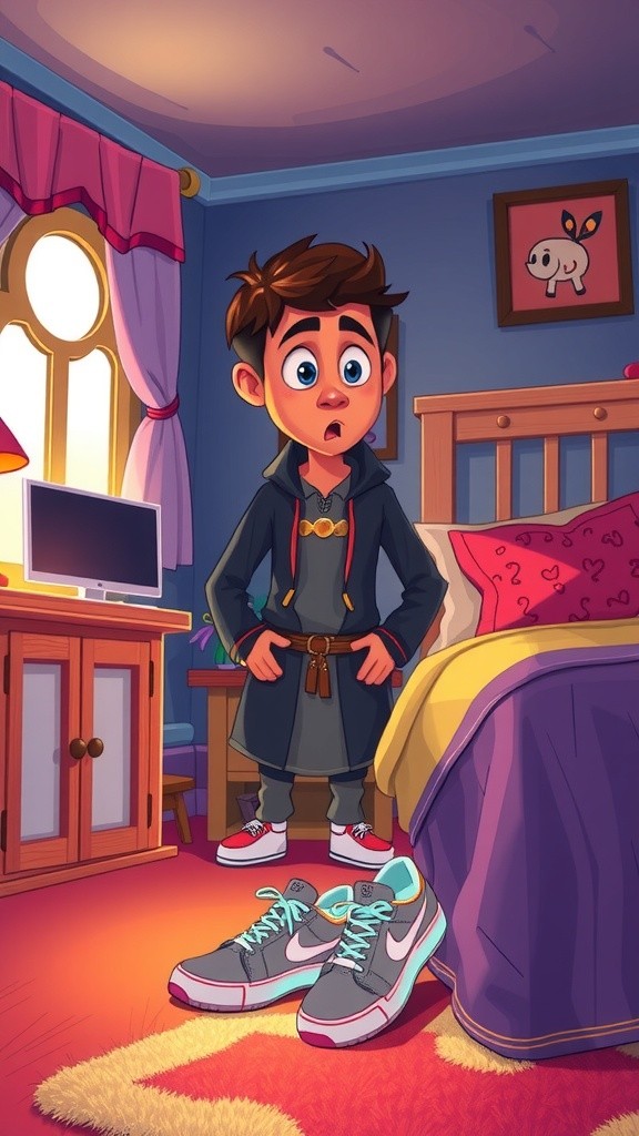 Arjun's Magical Sneakers