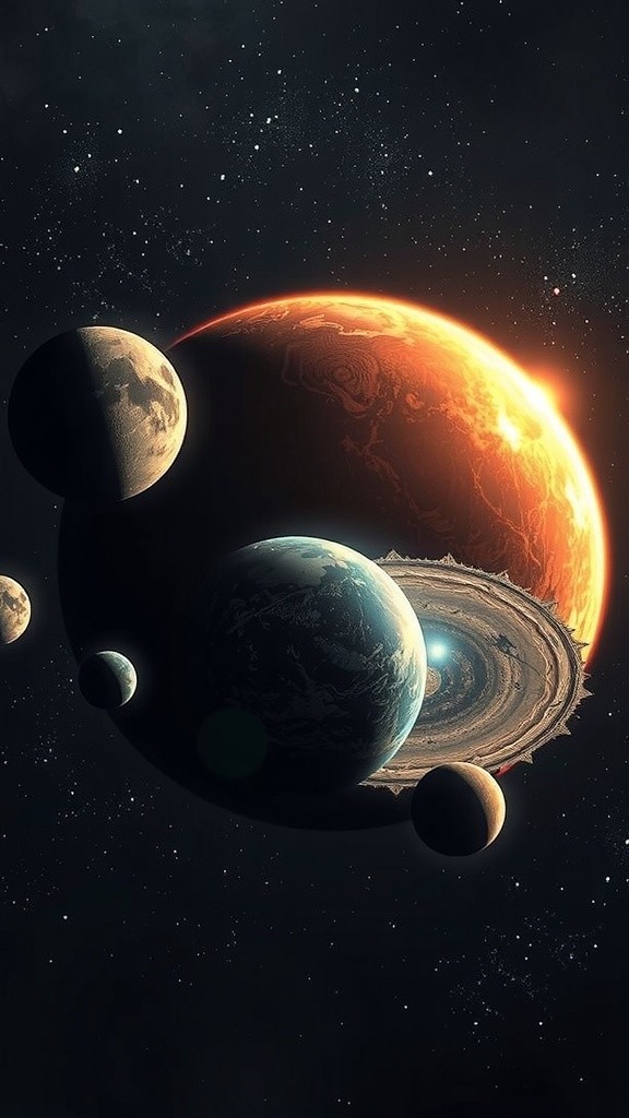 Mercure et Pluton : Les Extrêmes du Système Solaire