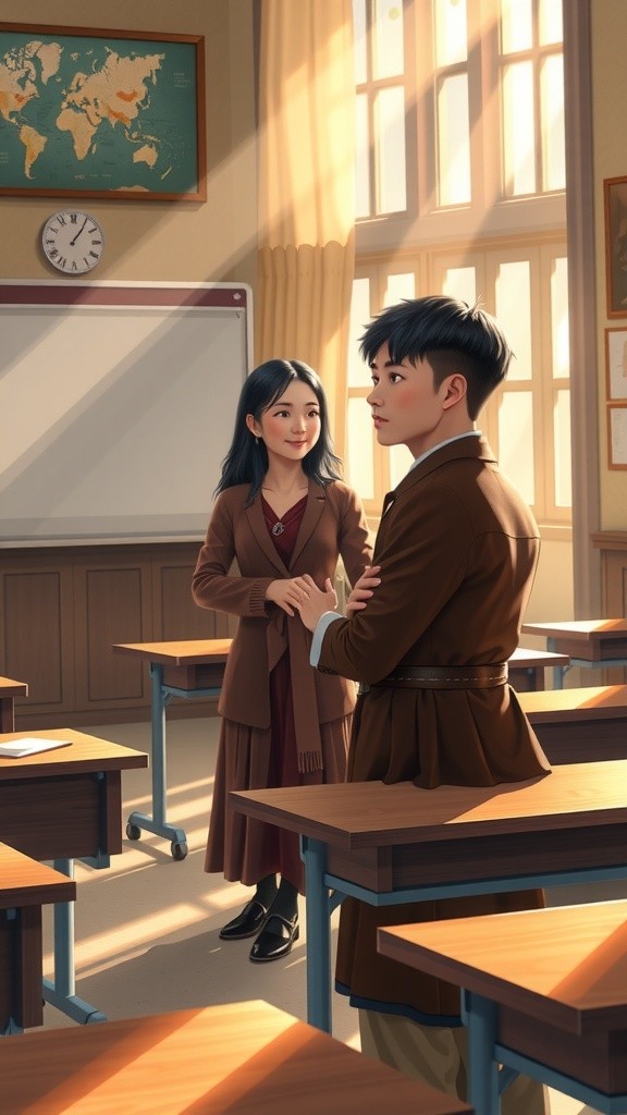 Ketawa di Kelas Saat Belajar Segitiga Siku-siku