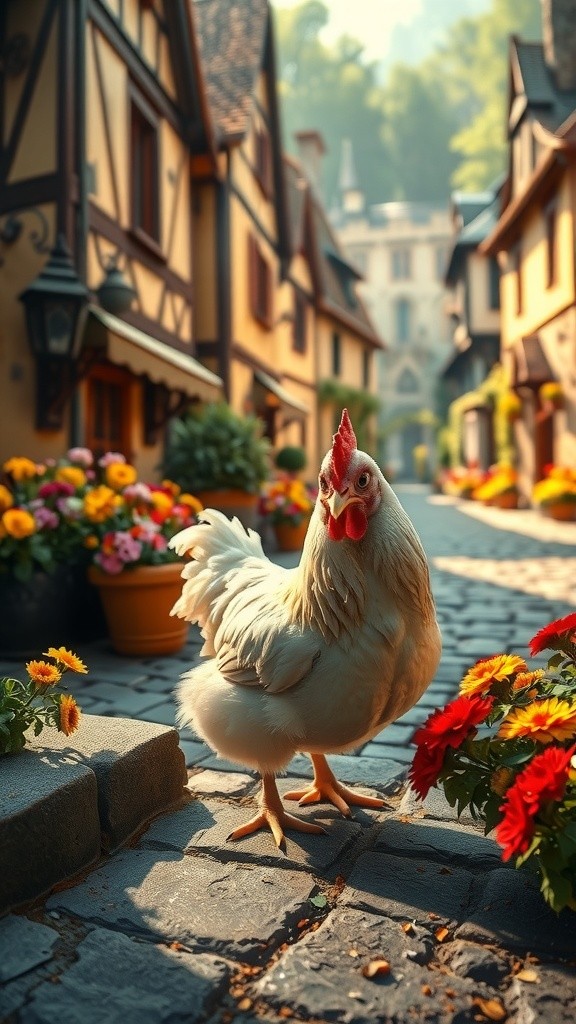 The Chicken's Bodyguard Adventure