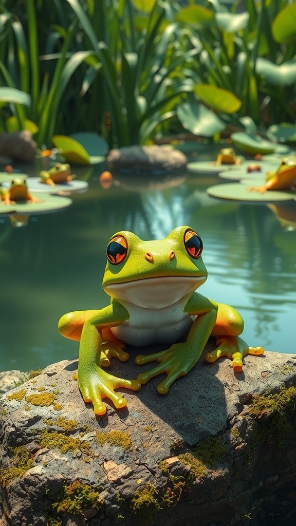 मेंढक बना बॉस