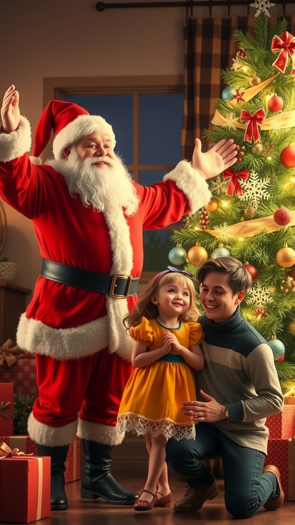 A Merry Christmas with Santa