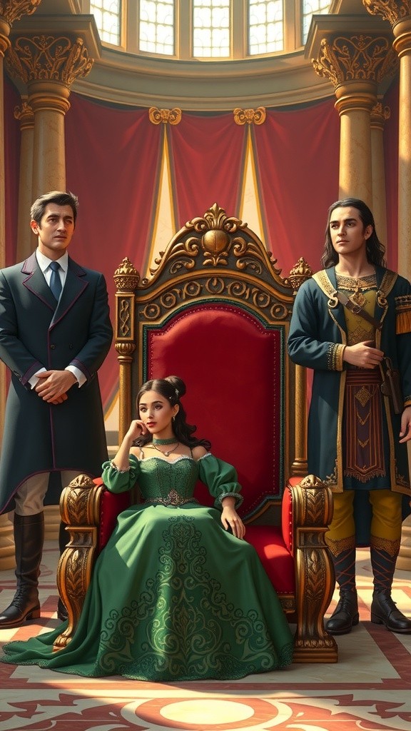 The Princess and Her Suitors (copy)