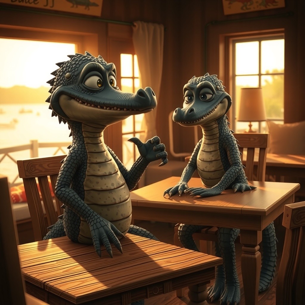 Will Crocodile Betray His Friend for Love?