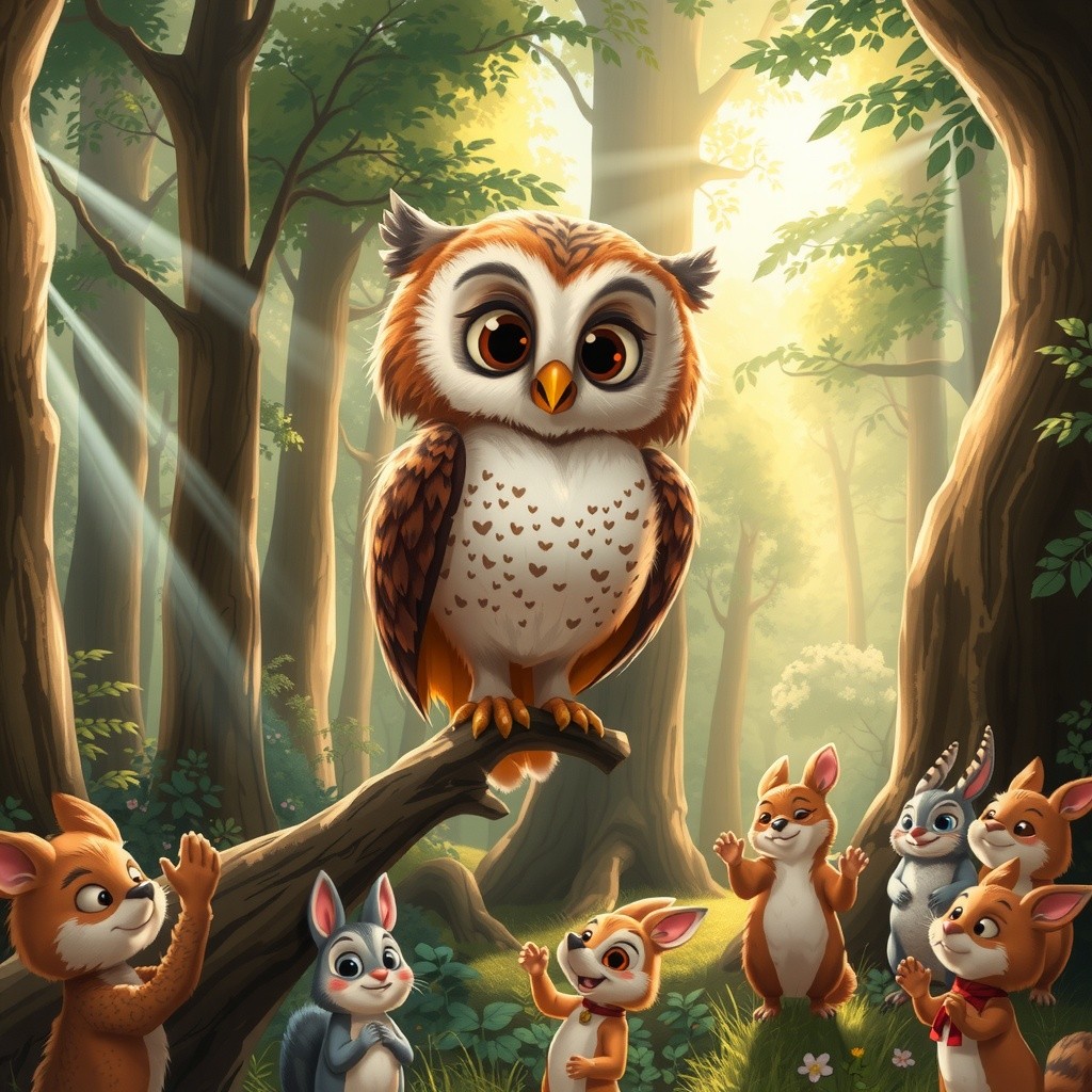 Owl's Lesson: Humility Over Pride