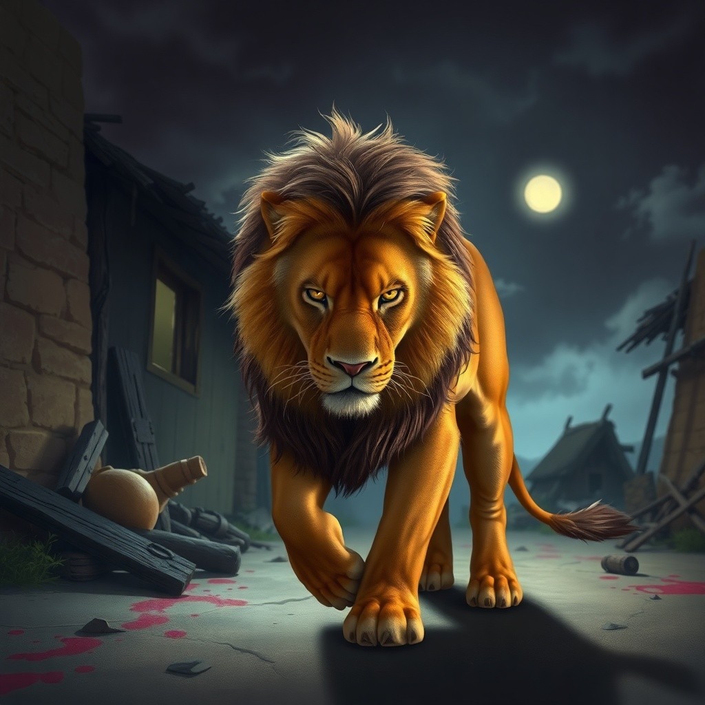 The Lion's Warning: Shadow Beast Rising