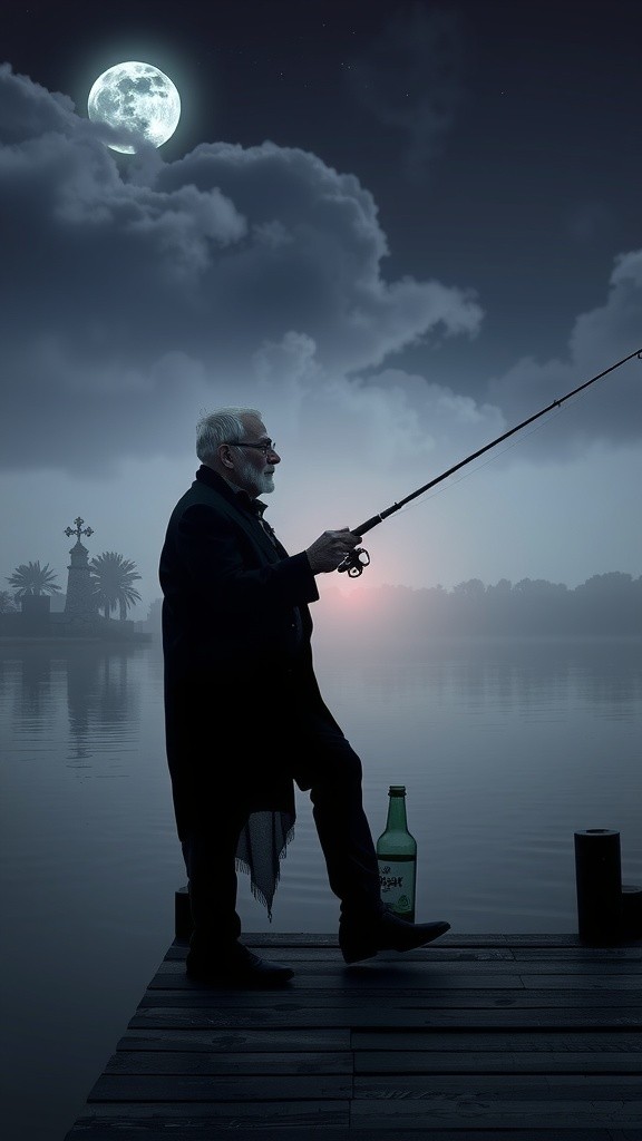 Jin Pensiun: Cerita Botol Tua di Danau