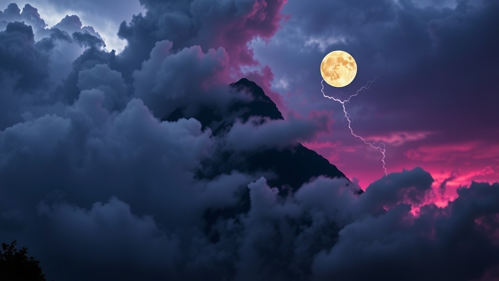 Bayangan di Malam Gelap