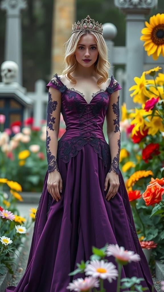 The Queen's Fall: A Garden Tale