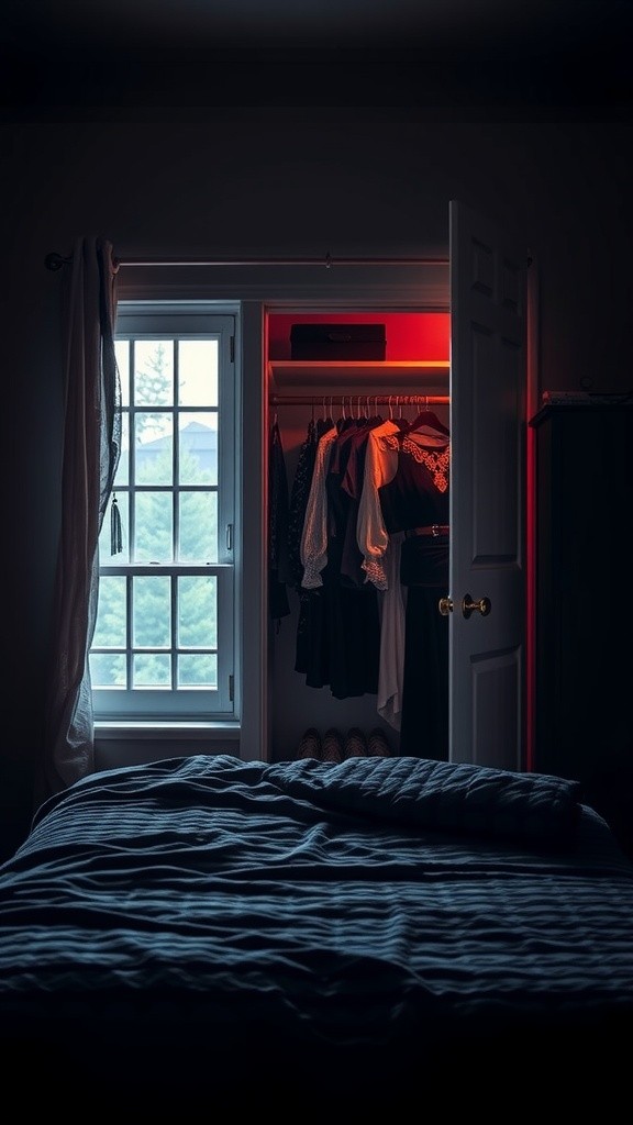 Haunted Closet with a Cleaning Habit