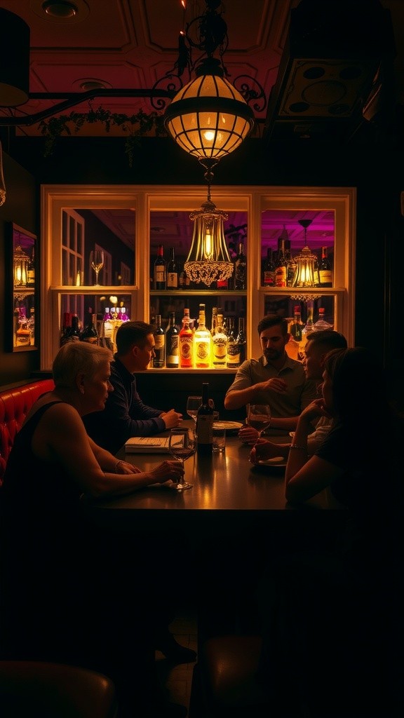 Mystery in the Corner: The Enigmatic Man at the Bar