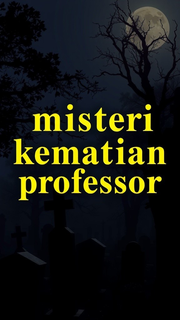 Misteri Kematian Profesor Arif