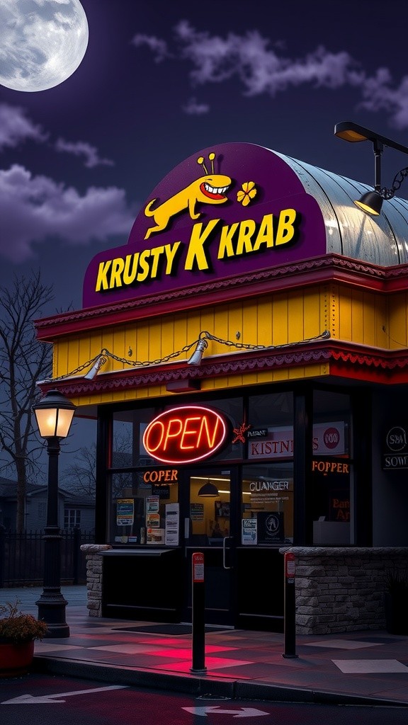 Kepanikan Malam di Krusty Krab: Rahasia Gelap Spongebob