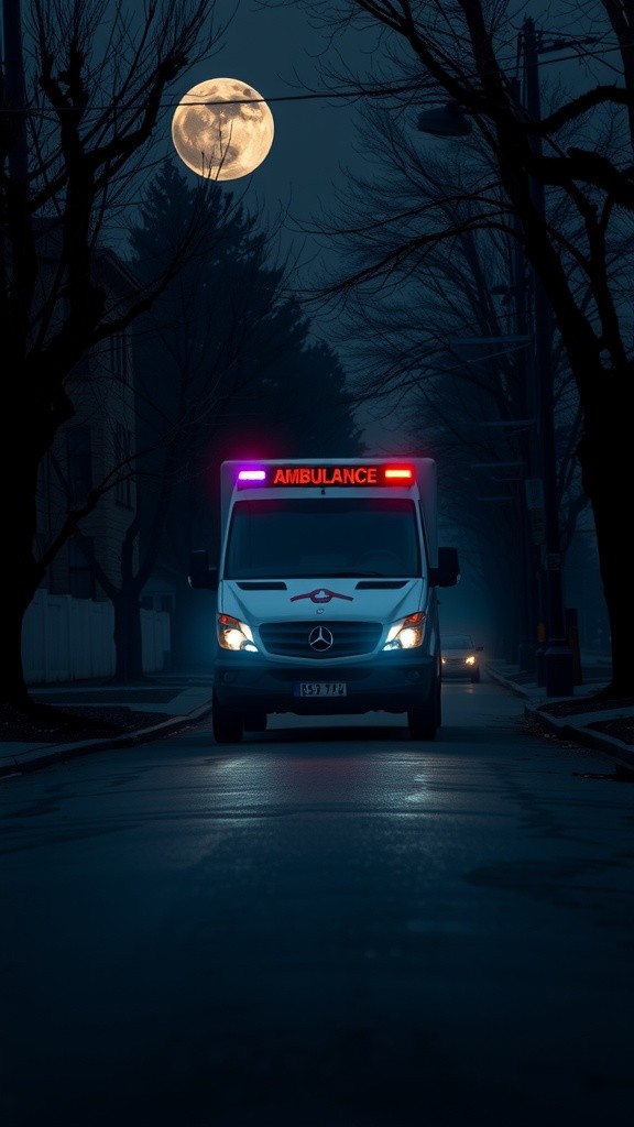 Malam Mencekam di Dalam Ambulans
