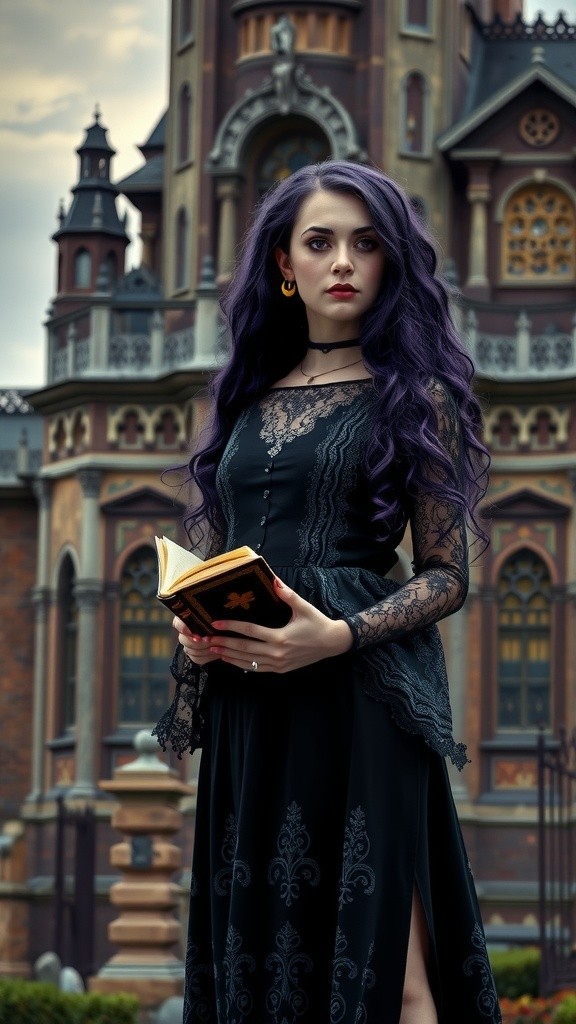 Lylia: The Enigmatic Mage of Darkness