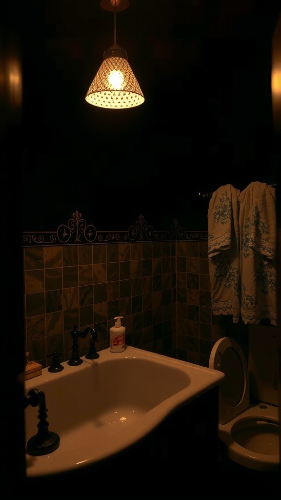 Bayangan Menakutkan di Kamar Mandi