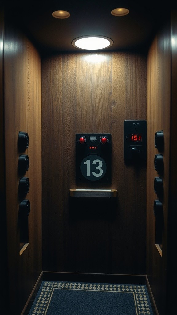 Lantai 13: Misteri Lift Terlarang