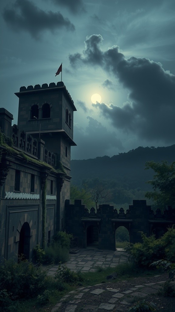 भूतिया किले की अद्भुत आवाजें