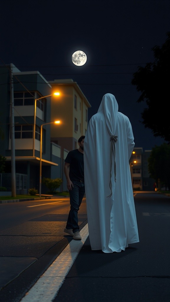 Pocong dan Utang: Kisah Malam yang Menggelikan