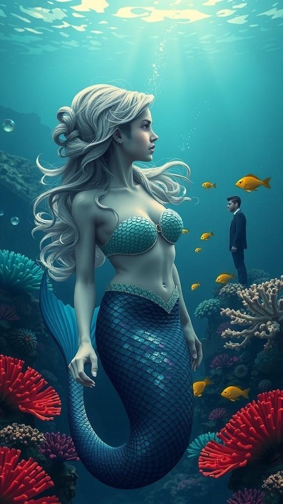 Mermaid's Love: A Tale of Sacrifice and Unity