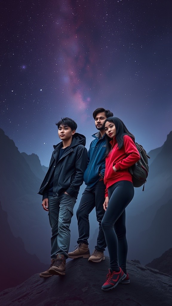 Jejak Hantu di Puncak Gunung