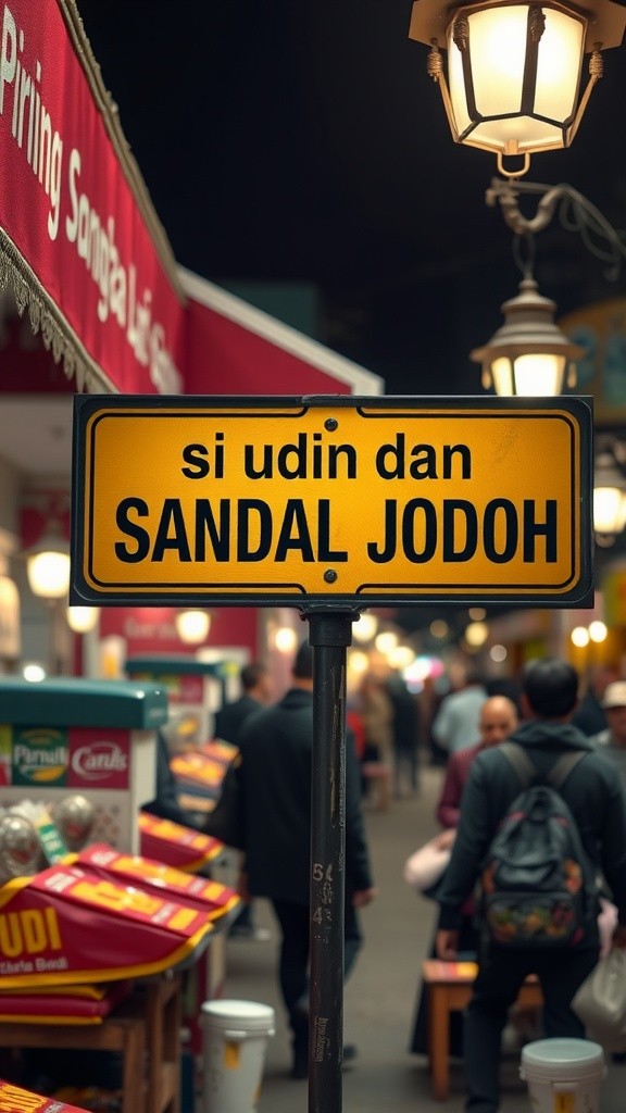 Sandal Jodoh Udin dan Bapak