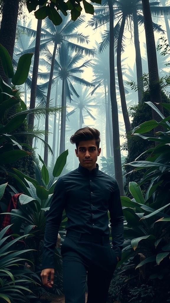 Jungle Adventure: Sahib and the Curious Monkey