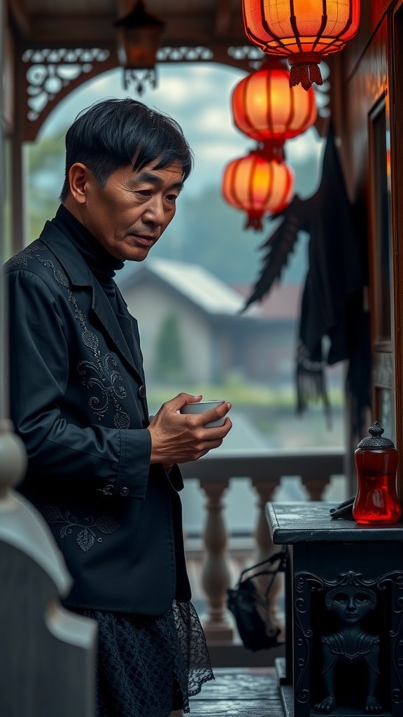 Kopi Malam Misterius di Stasiun Tua