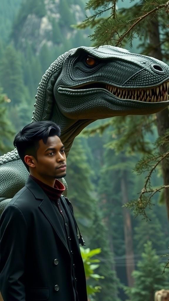 Rahasia Gunung Hijau: Petualangan Ucup dan T-Rex
