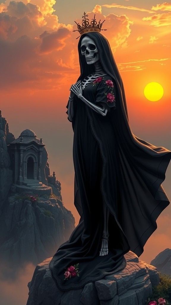 Renacer en el Solsticio: Ritual de Santa Muerte