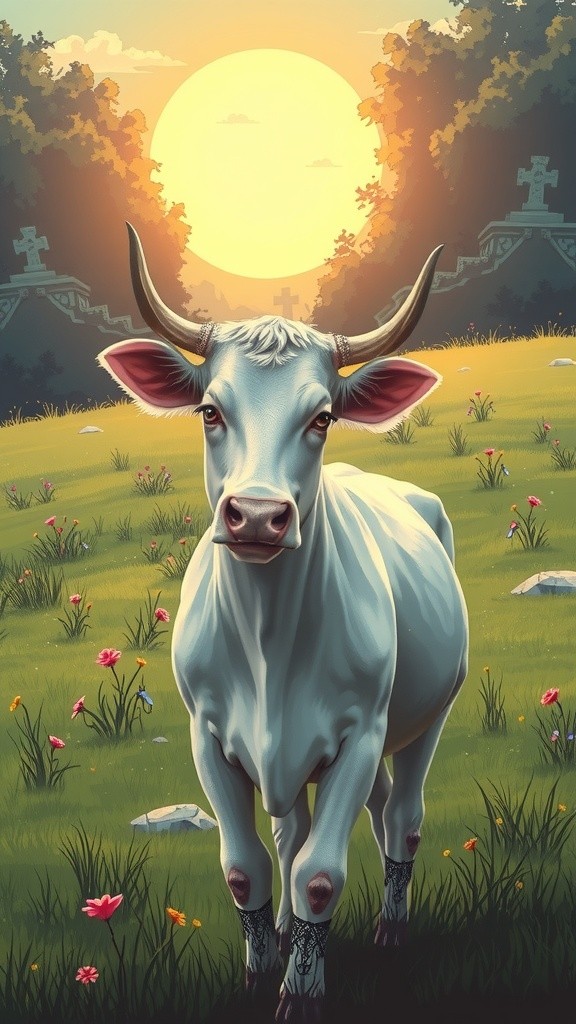 गाय की साहसिक यात्रा और लंगूरों की शरारत