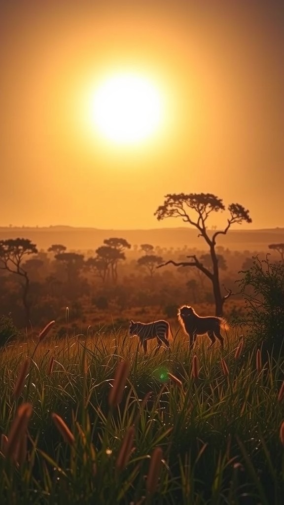 A Hunter Rescued by a Lion