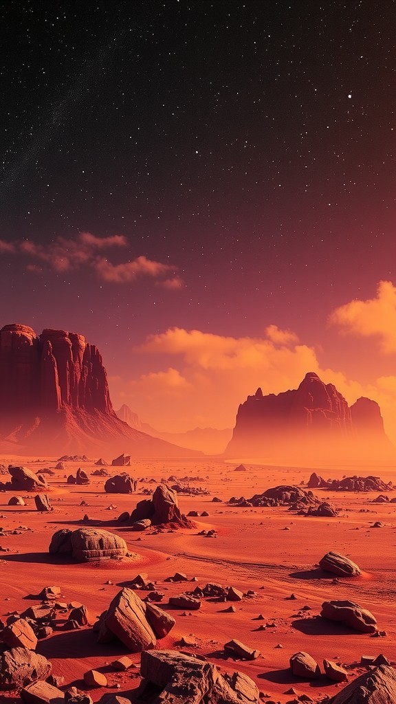 Sejarah Geologis Mars dan Bukti Kehidupan Air