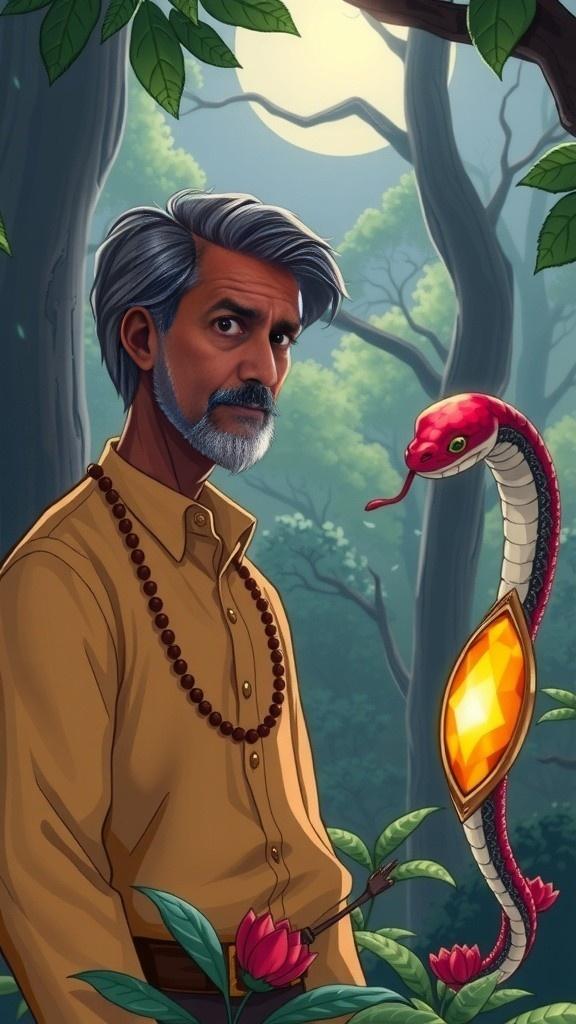 दादा की मणि और जादुई लाठी का राज़
