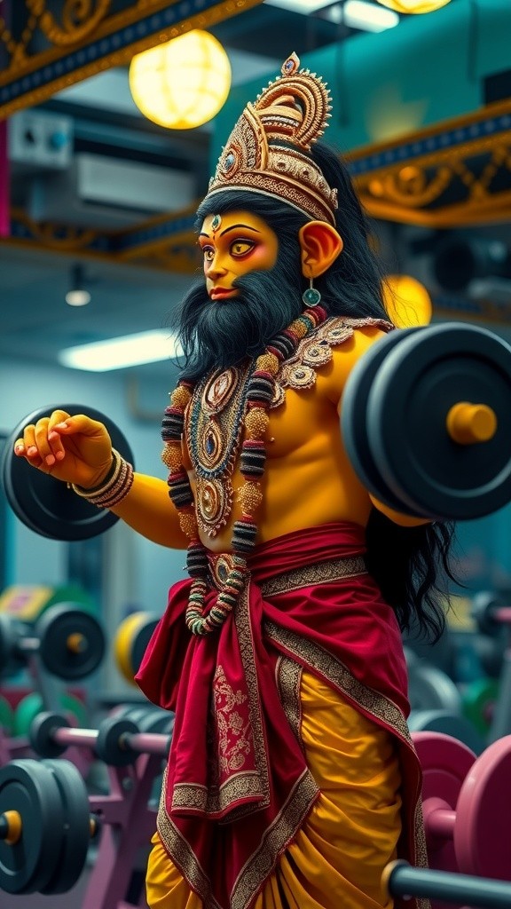 हनुमान जी की प्रेरणा: साधारण साधनों से मेहनत का महत्व