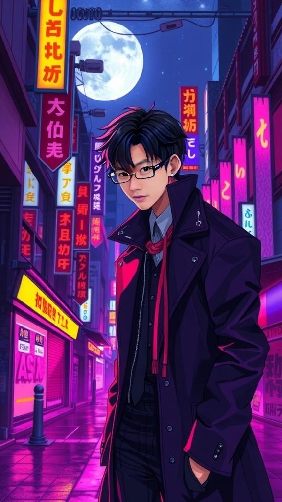 Neon Shadows: A Bladerunner Noir Tale
