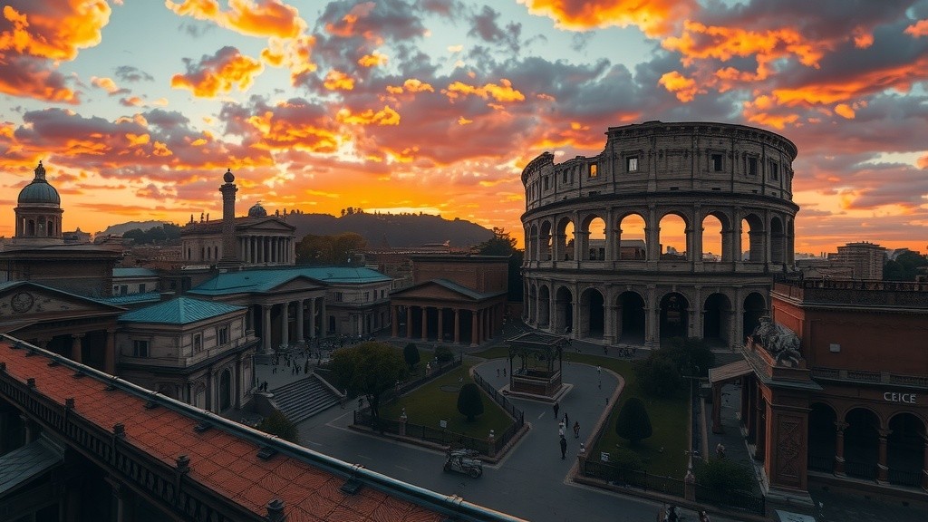 The Fall of Rome: A Study of Greed and Division