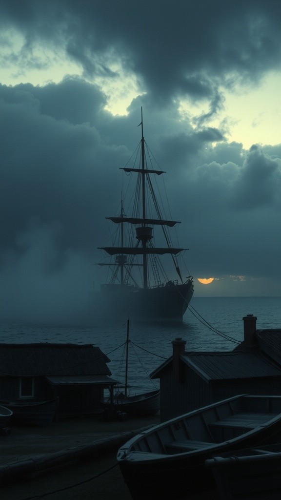 भूतिया पानी का जहाज: अर्जुन की साहसिक यात्रा