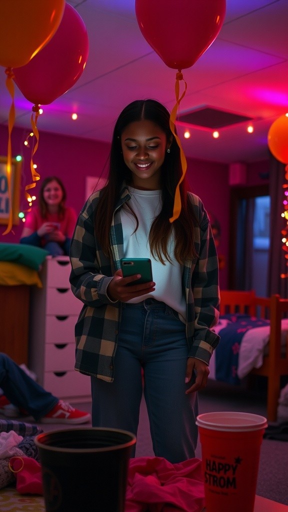 Nigeria Student at Highlife Party