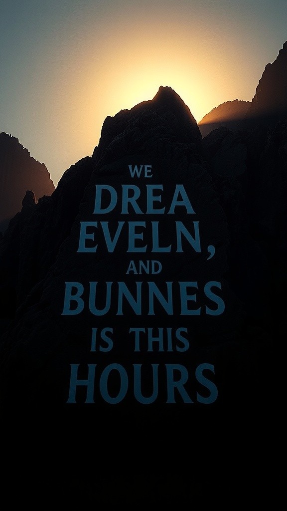 DON’T YOU QUIT: A Poem of Perseverance