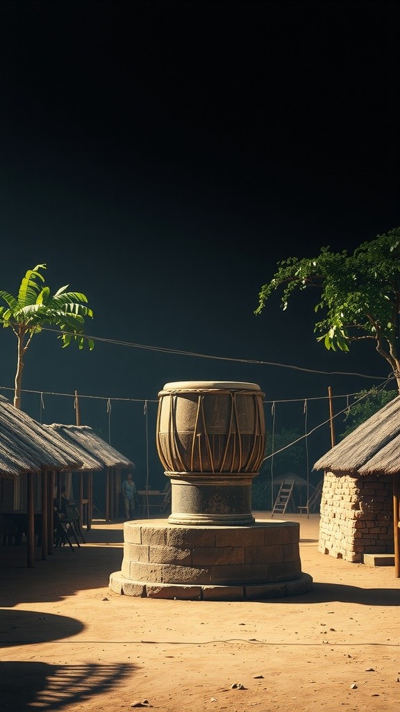 The Secret-Keeping Talking Drum of the Village